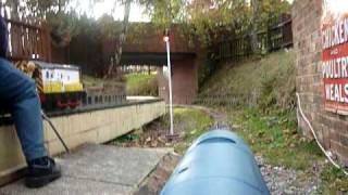 preview picture of video 'Crowborough Miniature Railway ground level trip'