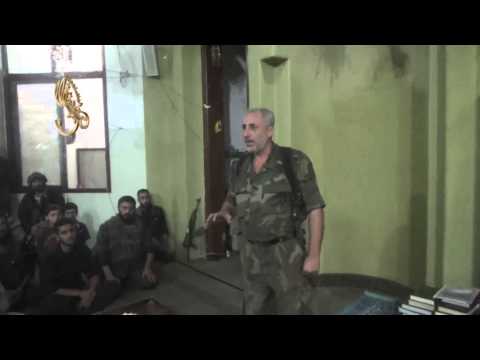 كلمة أبو صبحي طه في تشييع فهد الكردي أبو محمود نائب القائد العام لجيش الأمة في الغوطة الشرقية في ريف دمشق