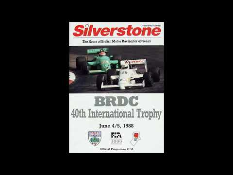 Silverstone - International Trophy F3000 meeting - 5 Jun 1988