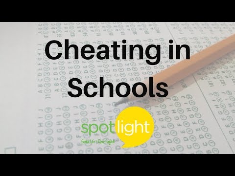 Cheating in Schools | practice English with Spotlight