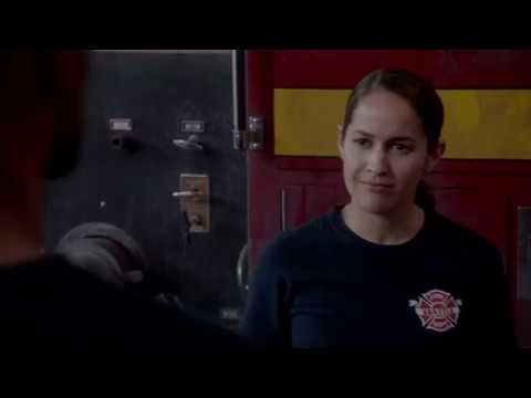 Station 19 02x17 Andy and Sullivan's first kiss