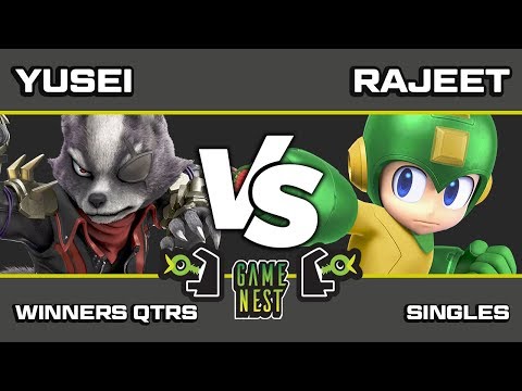 Game Nest Smash it Up: Yusei (Wolf) vs Rajeet (Mega Man) - Winners Qtrs