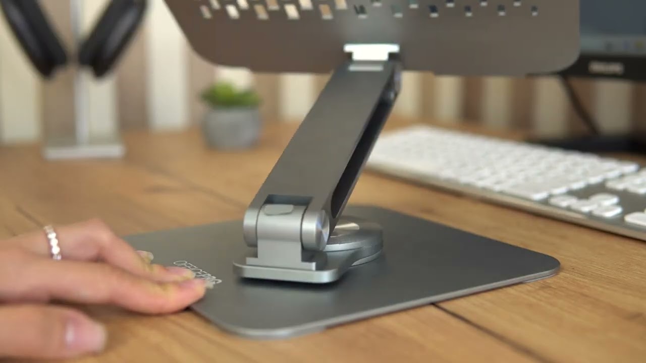 Підставка для ноутбука OfficePro LS112G (Grey) video preview