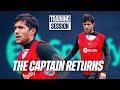 SERGI ROBERTO BACK WITH THE SQUAD! | FC Barcelona training ??
