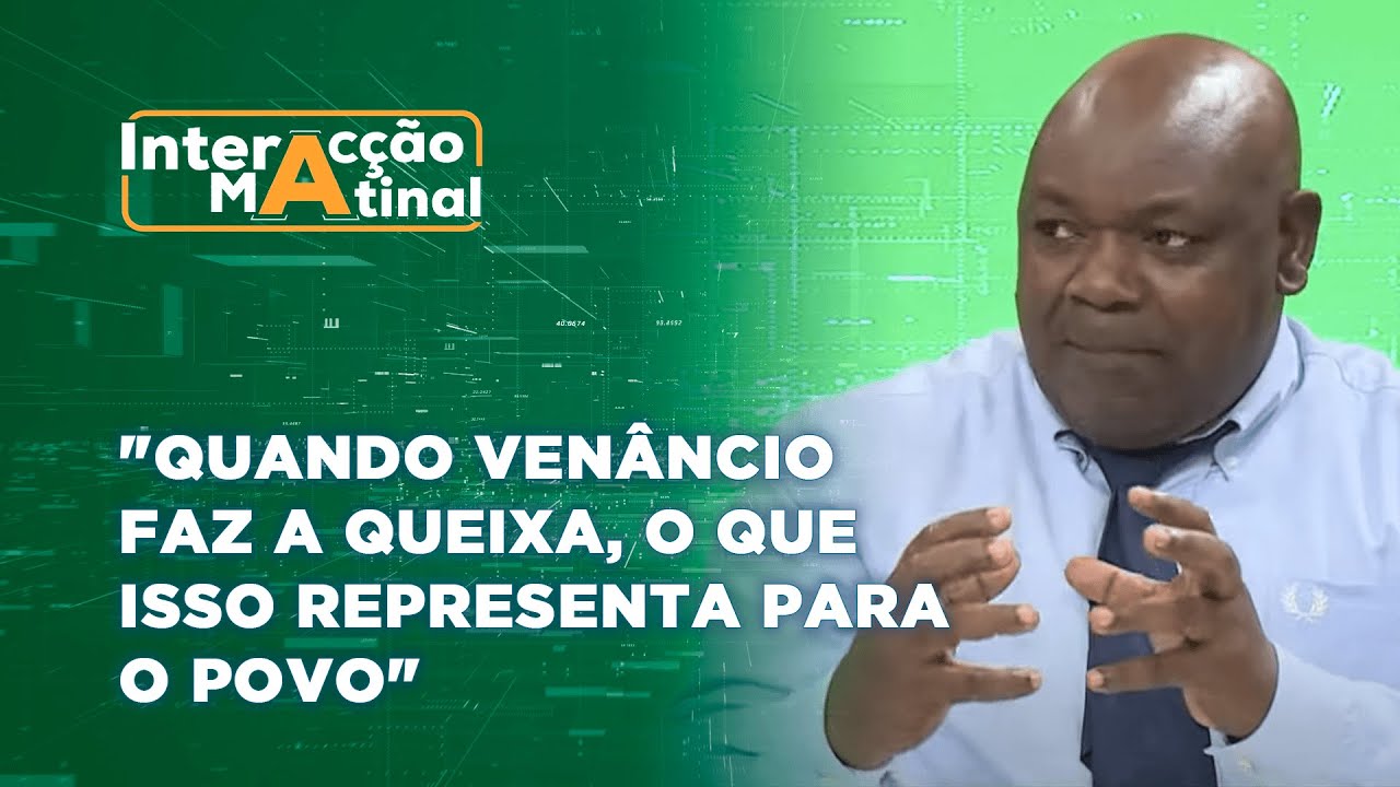 #InteracçãoMatinal João Massango: "Quando Venâncio faz a queixa, o que isso representa para o povo"
