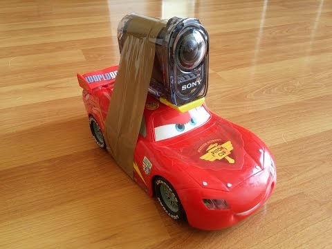 Sony action Cam on board McQueen
