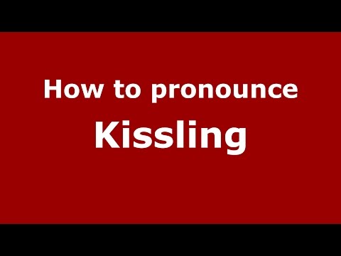 How to pronounce Kissling (Spanish/Argentina) - PronounceNames.com
