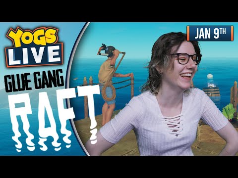 THE GLUE GANG SAILS AGAIN PART 2! - Leo, Pedguin, Fiona & GeeStar! - Raft! - 09/01/20