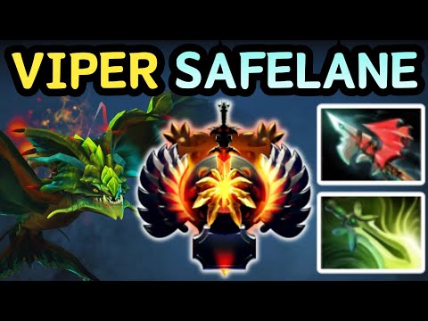 🔥 VIPER CARRY BREAK, SLOW, GAME OVER | DOTA 2 GAMEPLAY 🔥