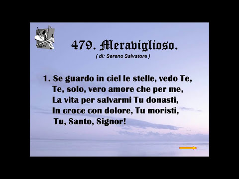 479. Meraviglioso (di: Sereno Salvatore).