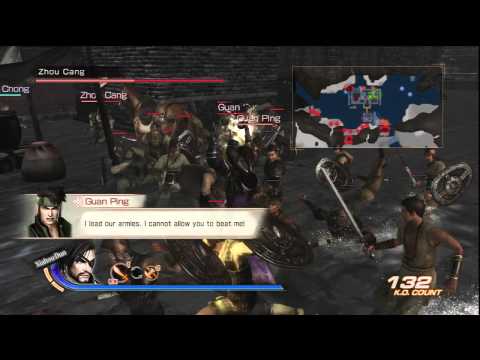 Wei Story Mode Stage 3-7 Battle of  Fan Castle - Part 1 Dynasty Warriors 7 HD