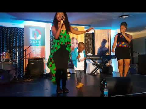 Lady Dyna performed Osalila with son Prince