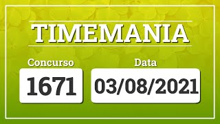 Capa de TIMEMANIA 1671