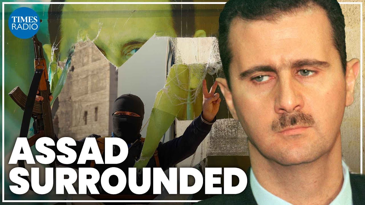 Assad left 'alone' and 'isolated' as Syrian rebels close in on Damascus