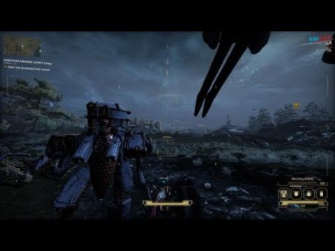 Warframe um necro mechs in plains of eidolon i guess