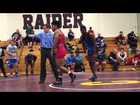 154 lbs Freestyle wrestling match