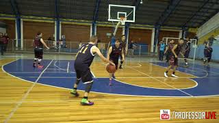 Professor Court Kingz Exhibition Ecuador vs 25 & under team BackBoard Glass Shatters!!