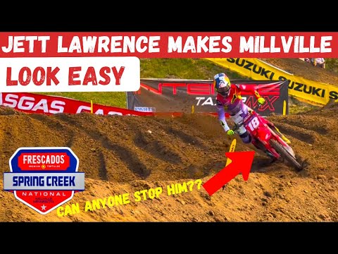 Jett Lawrence Makes Millville Look EASY!