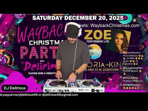 (Dec 3, 2025) Wayback Wednesday LIVE with DJ Delirious
