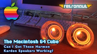 Converting Epic Harmon Kardon Speakers For My Retro G4 Cube!