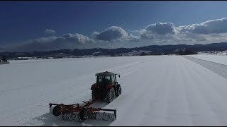 【2017】雪踏み作業　ケンブリッジローラー　MF5713SL