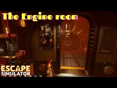 Escape Simulator Steampunk DLC | The Engine room | All puzzle Solutions | Resistance puzzle