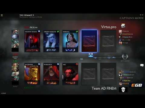 VP vs Ad Finem - Game 3 - The Summit 6 European Qualifiers - @KotLGuy & @Blazecasting