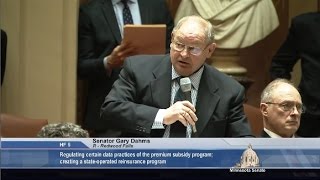 Senate Advances Health Care Reinsurance Plan