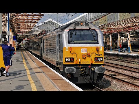 Trains at Crewe, WCML, 09/09/2025
