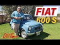 THE GREAT IDEA Fiat 600S Year 1982 Baltic Blue Color 850cc Engine Oldtimer Video Car Garage