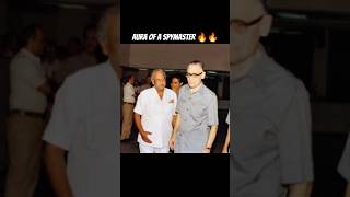 Aura of an Intelligence Officer - Spymaster Legend R N Kao #youtubeshorts #shorts #shortsindia #raw