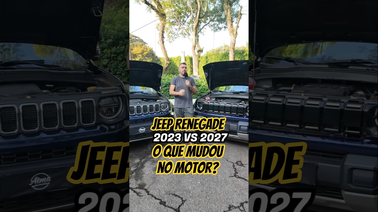 O que mudou no Motor do Renegade 2027?