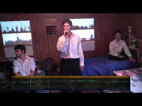 Dude Sings Stayin' Alive by the Bee Gees in Harmony with Himself