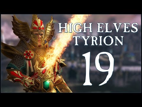 COMPLETED RITUAL - High Elves: Tyrion (Legendary) - Total War: WARHAMMER II - Ep.19!