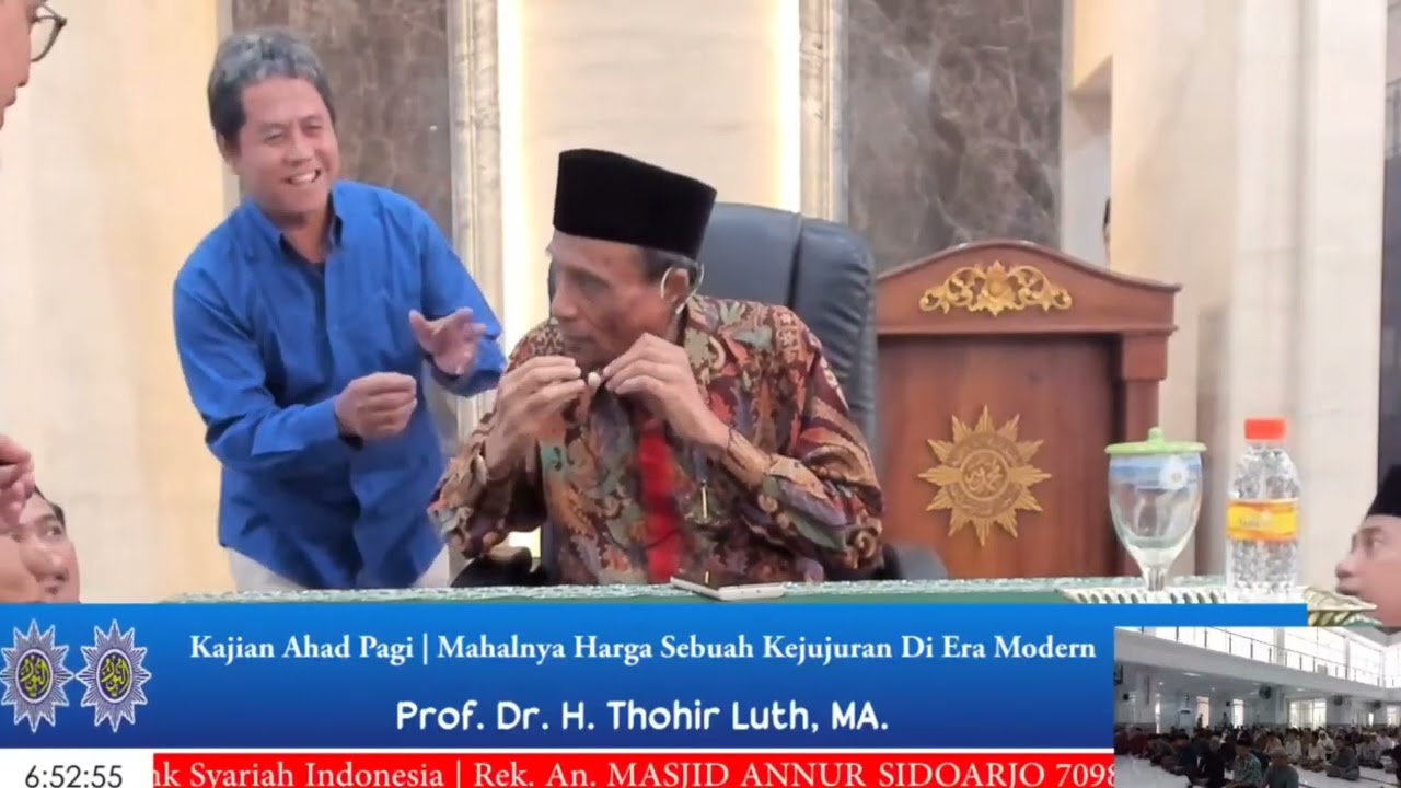 Mahalnya Harga Sebuah Kejujuran / Kajian Ahad Pagi PDM Sidoarjo