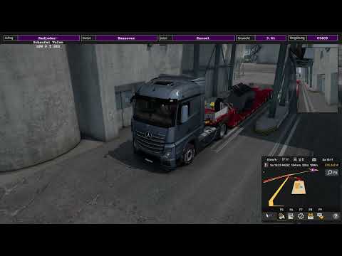 Truck ASMR - Euro Truck Simulator 2 - Radladerschaufel (Hannover - Kassel)