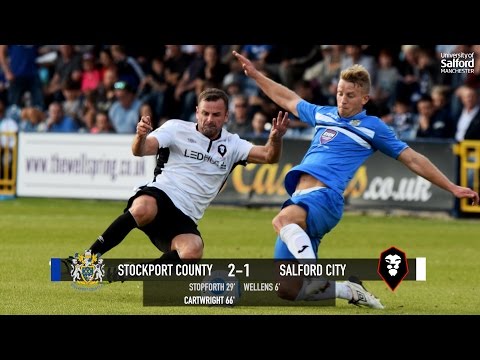 Stockport County 2-1 Salford City - National League North 08/10