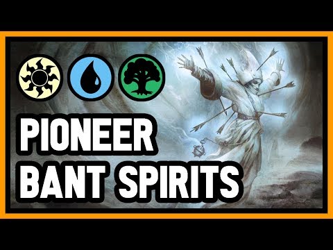 【 Pioneer 】 👻 UNSTOPPABLE BANT SPIRITS 👻 【 MTG Gameplay 】