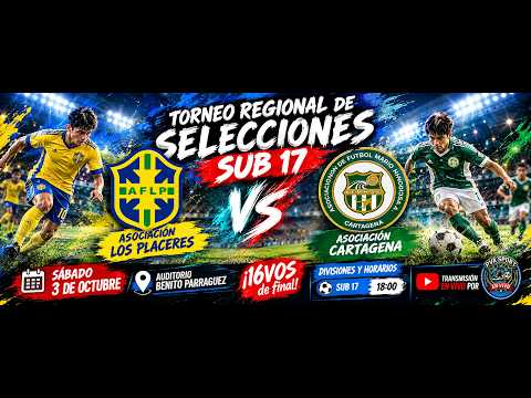 Torneo Regional S17 | Asoc. Los Placeres vs Asoc. Cartagena
