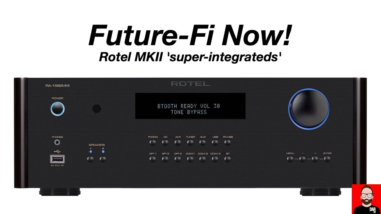 Future-Fi Now! ROTEL MKII 'super-integrateds'