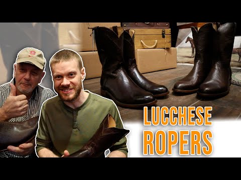 Lucchese Ropers are CLASSIC! | Quick Impression at Saratoga Saddlery