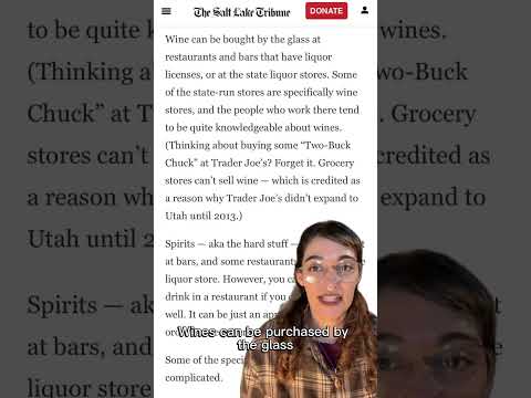 Utah liquor laws: An explainer