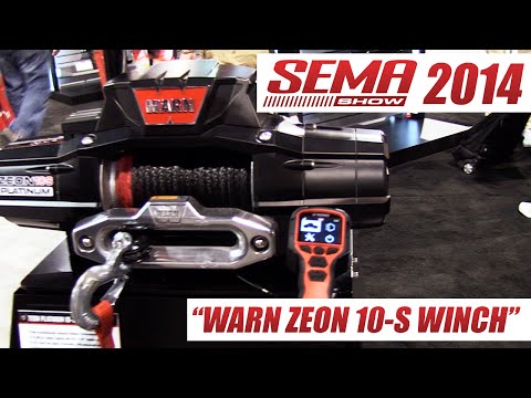 Warn Zeon 10-S Winch - Platinum Ultimate Performance Winch