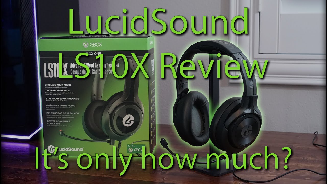 LucidSound LS10X Headset Review - Don't be fooled by the price!