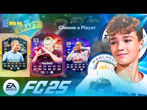 Atacul lui Pep Guardiola vine la draft pe fc 25 !! BALE RTG EP 8!!