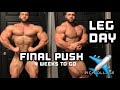 BRUTAL LEG WORKOUT ON PREP | REGAN GRIMES