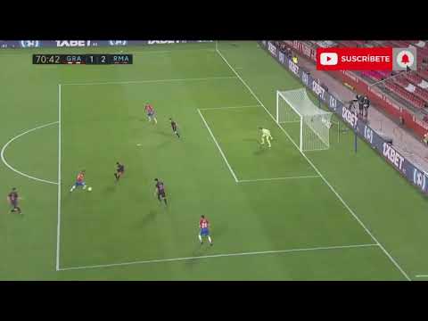 Gol Jorge Molina vs Real Madrid / GRANADA CF VS REAL MADRID 1-2 / LA LIGA HOY