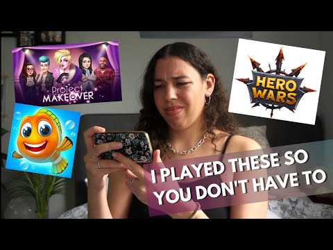 Mobile Game Ads Are Weird | Fishdom, Hero Wars & Project Makeover
