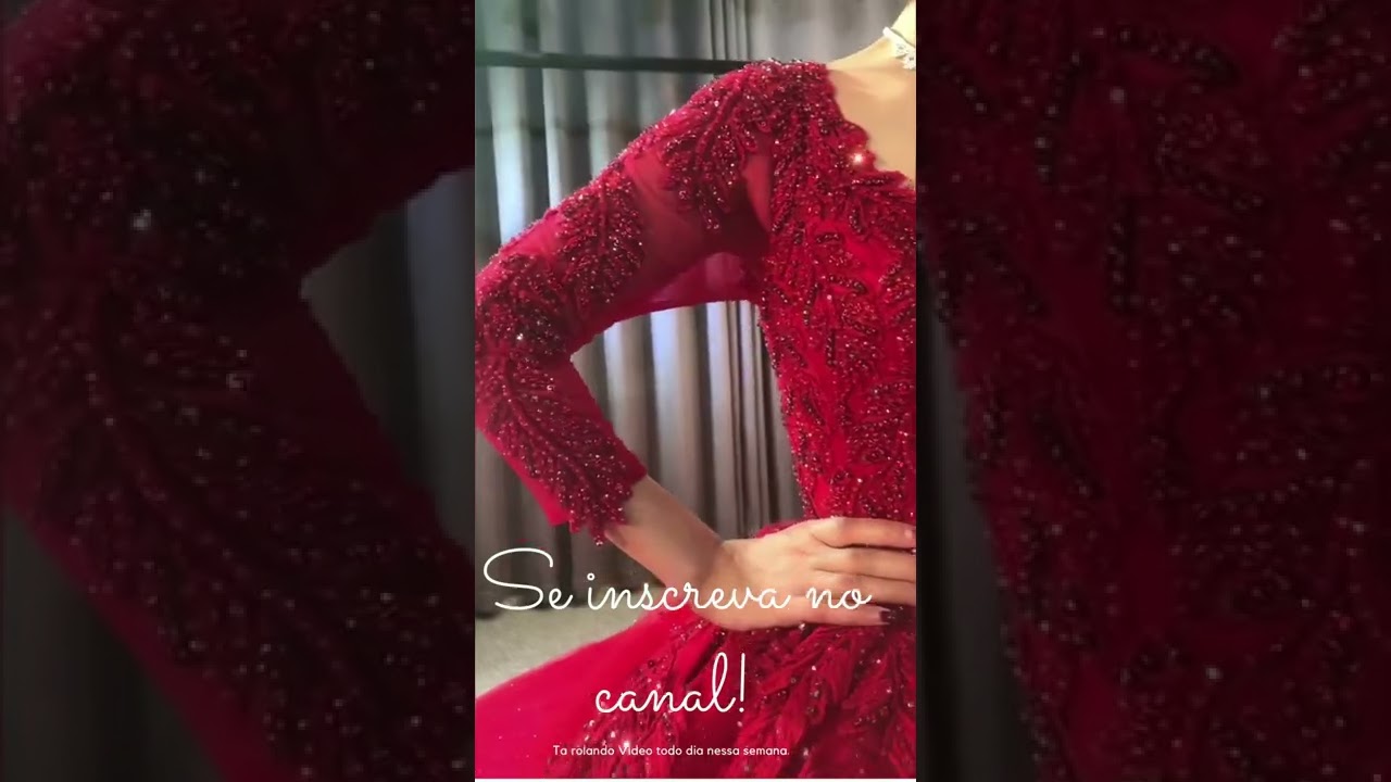 Watch Now Vestido de Noiva Vermelho. Red Wedding Dress. Vestido de Noiva Vermelho. Red Wedding Dress.