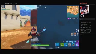 FORTNITE ビクトリーとって成り上がってやる！